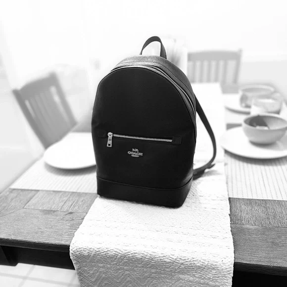 Coach | Bags | Coach Black Minimalist Backpack | Poshmark display picture 1